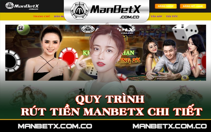 Quy trình rút tiền Manbetx chi tiết